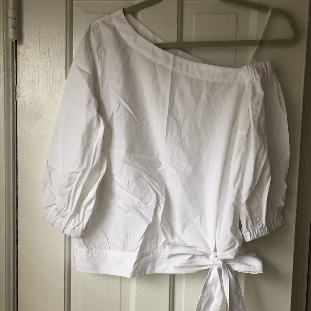 Ralph Lauren Off One Shoulder Top